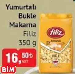 FİLİZ YUMURTALI BUKLE MAKARNA